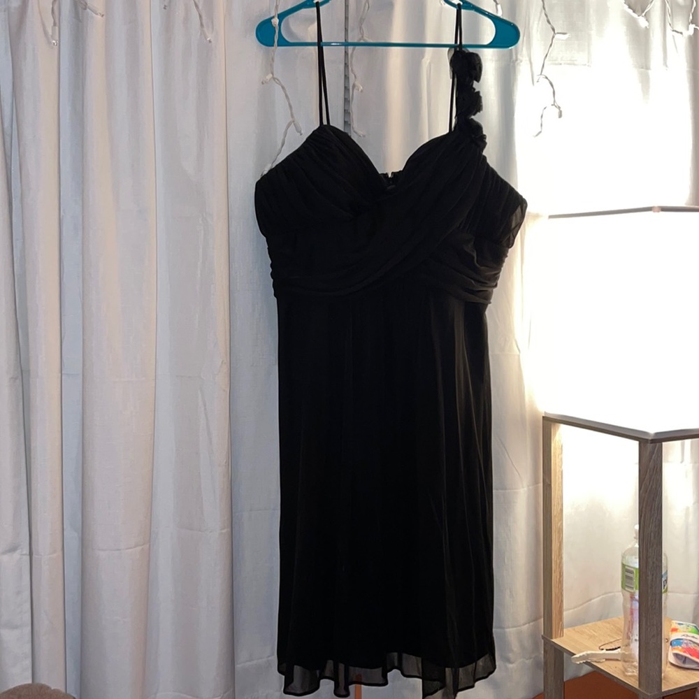 3XL Black Formal Dress